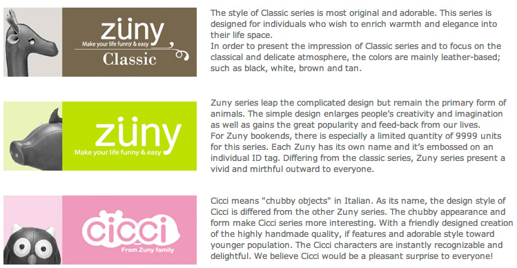 3 series of Zuny.